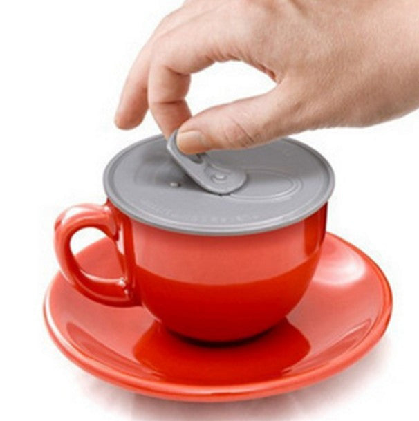Easy-pulled Silicone Cup Lid