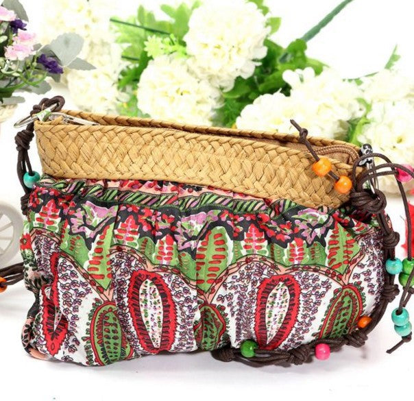 Beach Straw Bag Fashion Handmade