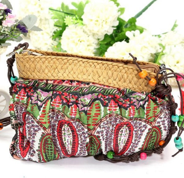 Beach Straw Bag Fashion Handmade