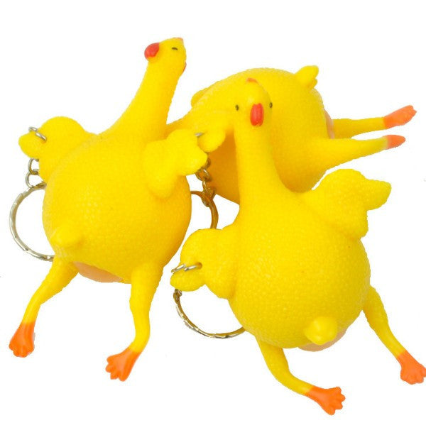 Tricky Chicken Laying Egg