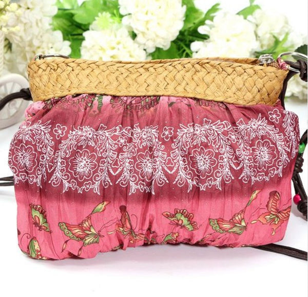 Beach Straw Bag Fashion Handmade