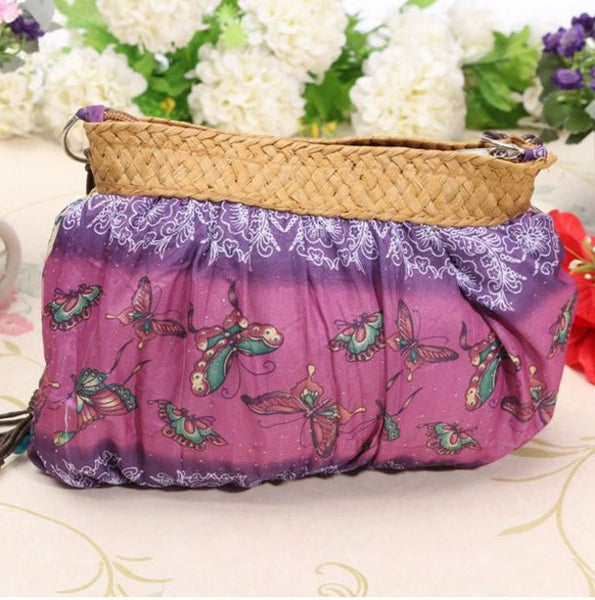 Beach Straw Bag Fashion Handmade