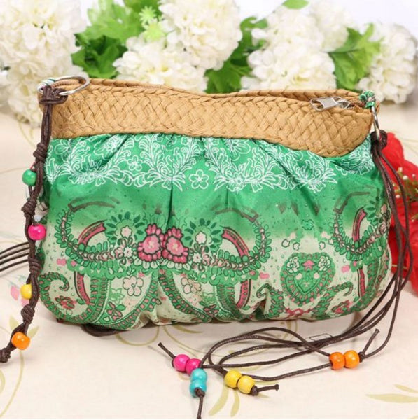 Beach Straw Bag Fashion Handmade