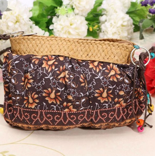 Beach Straw Bag Fashion Handmade