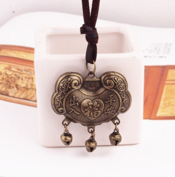 Leather Long Chain Necklaces