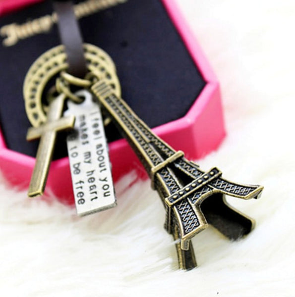 Leather Long Chain Necklaces